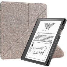 (Rose gold)Cover Pu For Kindle Scribe 2022 10.2 Inch E-reader Cover