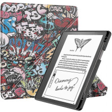 (Graffiti)Cover Pu For Kindle Scribe 2022 10.2 Inch E-reader Cover