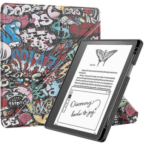 (Graffiti)Cover Pu For Kindle Scribe 2022 10.2 Inch E-reader Cover
