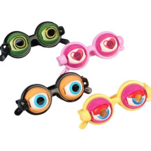 Eye Pranks Adult Kids Eyewear Blink Glasses Props