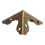 20Pcs Bronze Iron Corner Protectors for Wooden Boxes Vintage Triangular Hardware 11