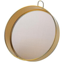 Flour Sifter for Baking, Stainless Steel Round Flour Sieve Strainer with Mesh Strainer for Baking St
