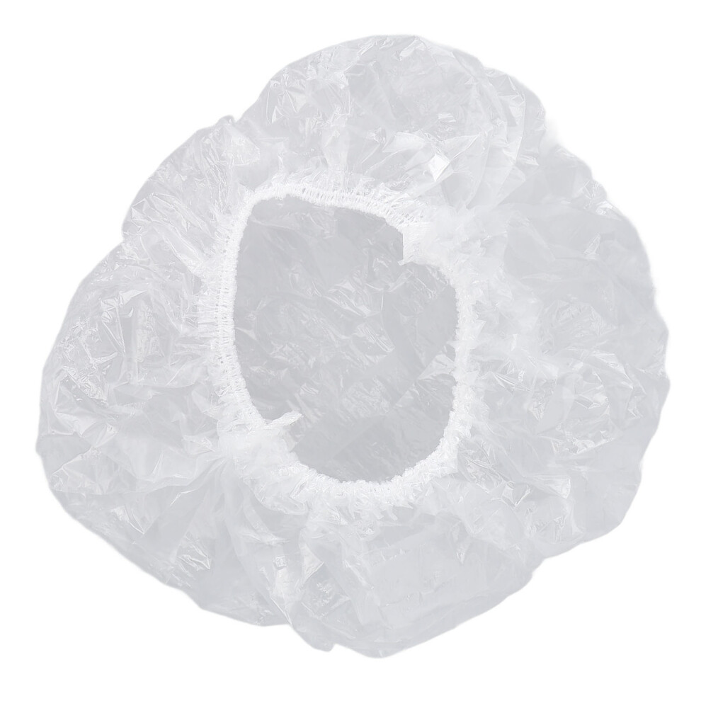 Elastic 50pcs Disposable Shower Caps for Hotel Travel & Home Use