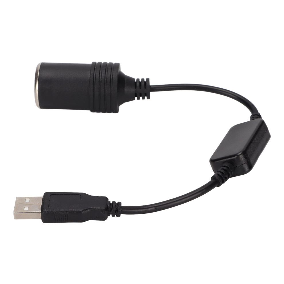 Portable Usb To 12V Car Socket Converter For Home Use 30Cm 5V 2A Input 6951333092122