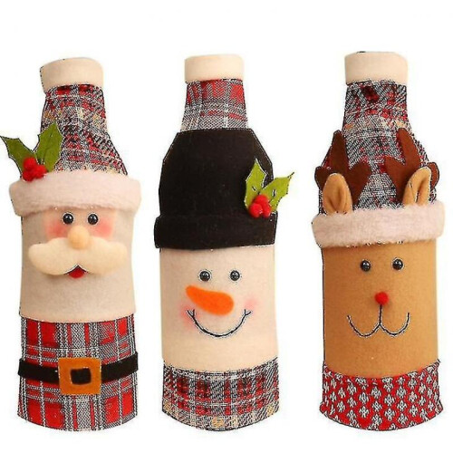 (santa)Bottle Decors Bags, Decor (ruipei) 1