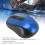 2,4-GHz kabellose Maus 2x AAA blau für Notebook-PC 3