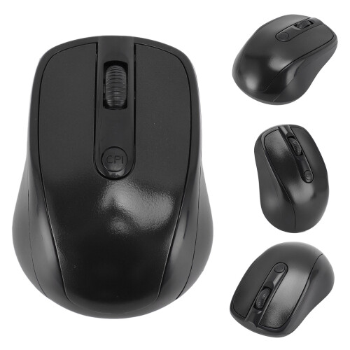2,4G kabellose Maus Schwarz, 2xAAA, Notebook PC 2