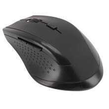 Souris sans fil USB 2,4 GHz - Noir, Compacte 2xAAA