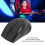 Mouse wireless 2.4G compatto nero 2xAAA USB 5