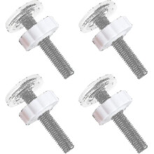 4pcs M10 Threaded Rods for Stair Gates And Gates Snap Fastener Kit for Pet_a1