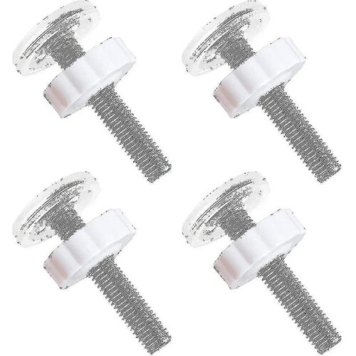 4pcs M10 Threaded Rods for Stair Gates And Gates Snap Fastener Kit for Pet_a1