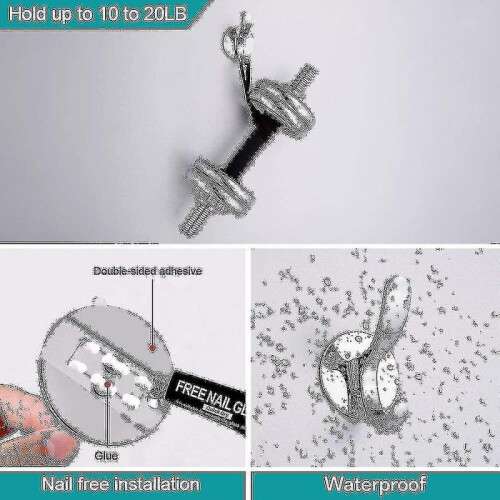 Door Hooks for Bedrooms Coat Robe Hook Single Towel Hook Hooks Polished