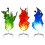 Decoration Floating Fireball Prop Artificial Fake Illuminated Lights_y 1