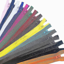 Zippers Resin Zippers Set 5 Zippers Pull Separating Zippers for Clothes Diy Coat Handbags Sewing Gar