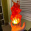 Decoration Floating Fireball Prop Artificial Fake Illuminated Lights_y 4