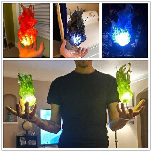 Decoration Floating Fireball Prop Artificial Fake Illuminated Lights_y 2