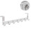 (Matte)Over The Door Hook Hanger,punch Coat Hooks Heavy-duty Organizer 1