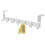 (Matte)Over The Door Hook Hanger,punch Coat Hooks Heavy-duty Organizer 2