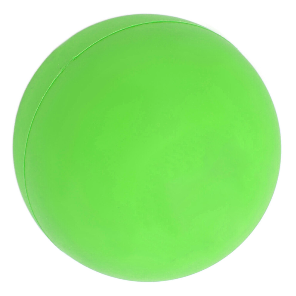 Green Rubber Massage Ball for Full Body Relaxation and Muscle Recovery