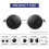(silver   gray)Steampunk Round Retro Polarized Sunglasses Retro Glasses Protective Material Frame 5