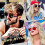 (silver   gray)Steampunk Round Retro Polarized Sunglasses Retro Glasses Protective Material Frame 4