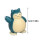 5pcs 3cm Toy Snorlax Feature Fans Pvc Sleeping 2