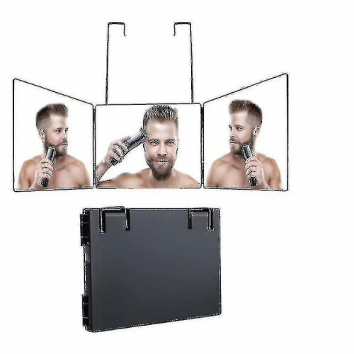 Retractable Hanging Ree-sided Folding Vanity