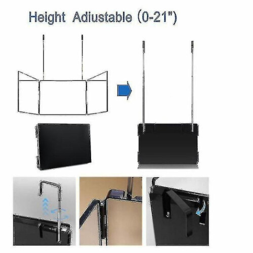 Retractable Hanging Ree-sided Folding Vanity 2