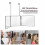 Retractable Hanging Ree-sided Folding Vanity 2