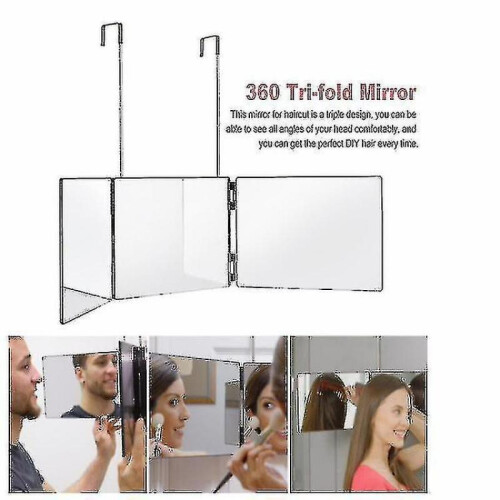 Retractable Hanging Ree-sided Folding Vanity 1