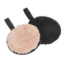 Make-up Entferner Schwamm Rund Reinigt Haut Poren Peeling Weiche Gesicht Waschschwamm Schwarz Khaki