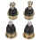4pcs Ball Joint Kit Upper Lower Tie Rod End Set 3