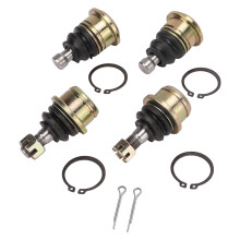 4pcs Ball Joint Kit Upper Lower Tie Rod End Set