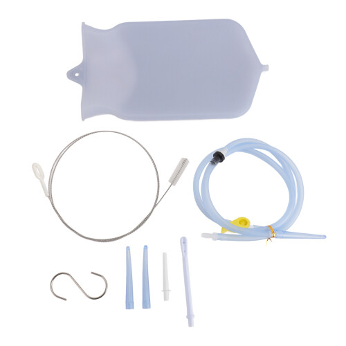 2-L Silikon-Einlauf-Beutel-Set, Set 2, mit flexiblem Schlauch 2
