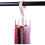 3pcs Acsergery Tie Rack Holder Hook Hanger, 360 Degree Rotating Closet Organizer Hanging 4