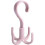 3pcs Acsergery Tie Rack Holder Hook Hanger, 360 Degree Rotating Closet Organizer Hanging 3