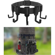 Treestand Strap Hook Hangers, Equipment Hanger with Metal Coated for Bow, Quiver_d595