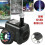 Submersible Pump Ultra Quiet 140 Gph10w) Led Pump (ruipei) 2