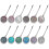 Zipper Pull Charms, Zipper Pulls Replacement, Bling Zipper Tab Tag Removable Mend Fixer for Purses L 1