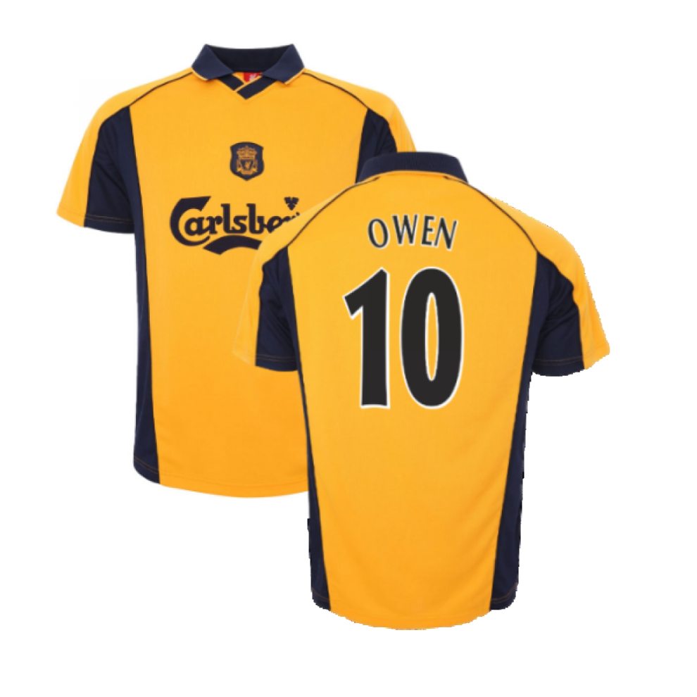 Liverpool Fc (Xxl) 2000-2001 Liverpool Away Retro Shirt (Owen 10)