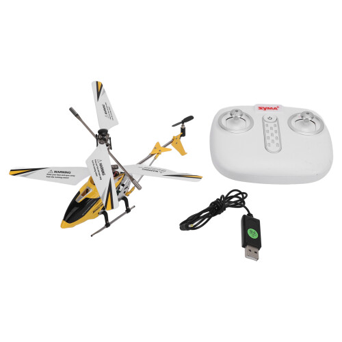 Hélicoptère RC à 3 canaux, 3,7 V, 150 mAh, 10 m, jaune 1