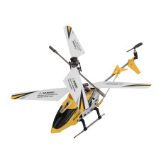 Helicóptero RC amarillo de 3 canales 150 mAh Gyro 10 m