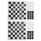 2Set International Checkers Set with Plastic Film 1