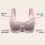 (Black,4XL)Women's Size Front-closure Lace Posture Corrector Bras Comfort Seamless Coverage Bras 3