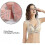 (Black,2XL)Women's Size Front-closure Lace Posture Corrector Bras Comfort Seamless Coverage Bras 4