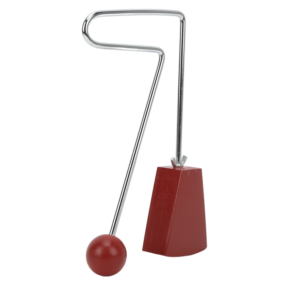 Premium Maple Vibraslap Hand Eye Coordination Percussion Instrument with Crisp Sound
