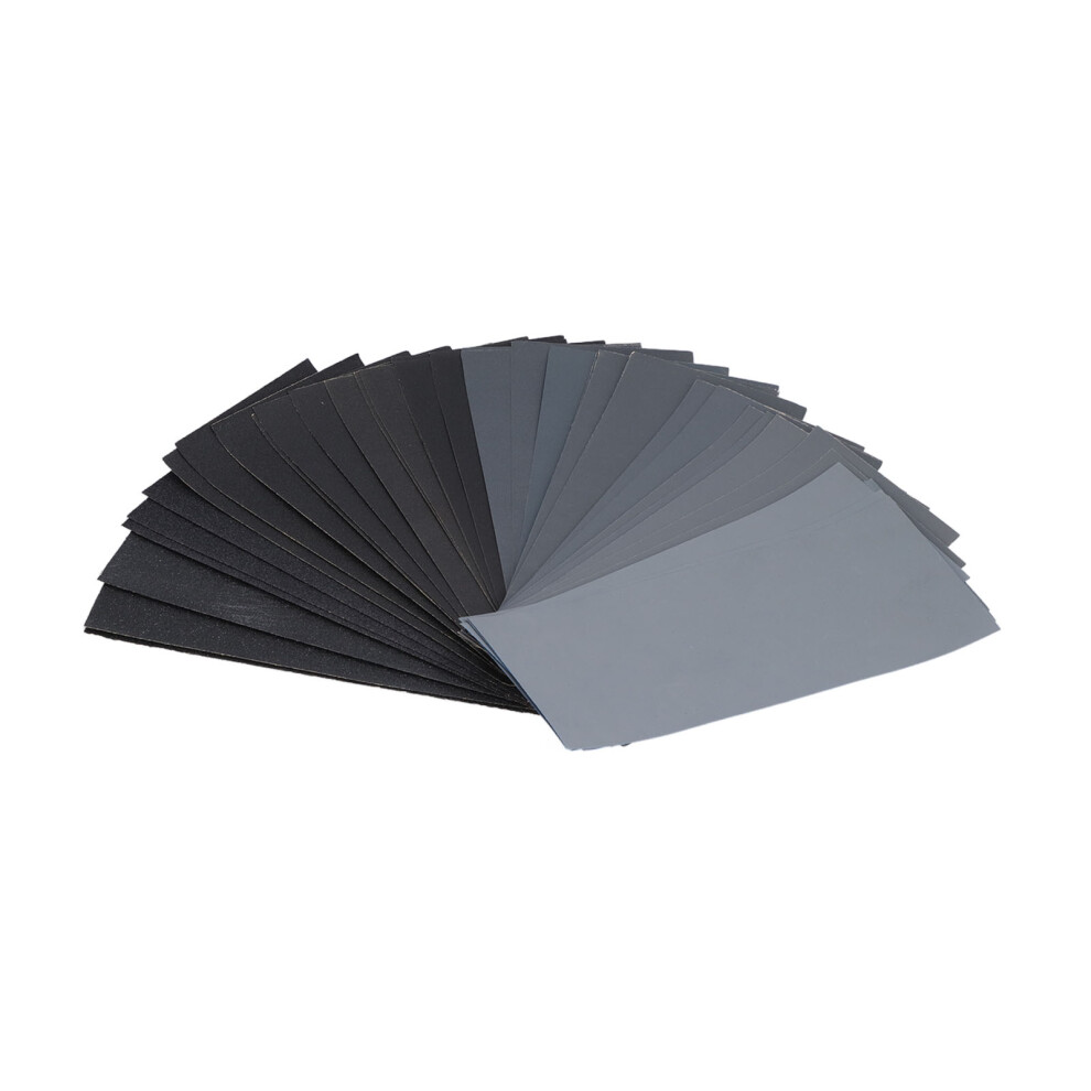 Waterproof Sandpaper Set 42Pcs Grit 120-3000 For Polishing & Sanding 7891333105004