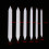6Pcs Double Head Sketch Paper White Pen Pastel 10