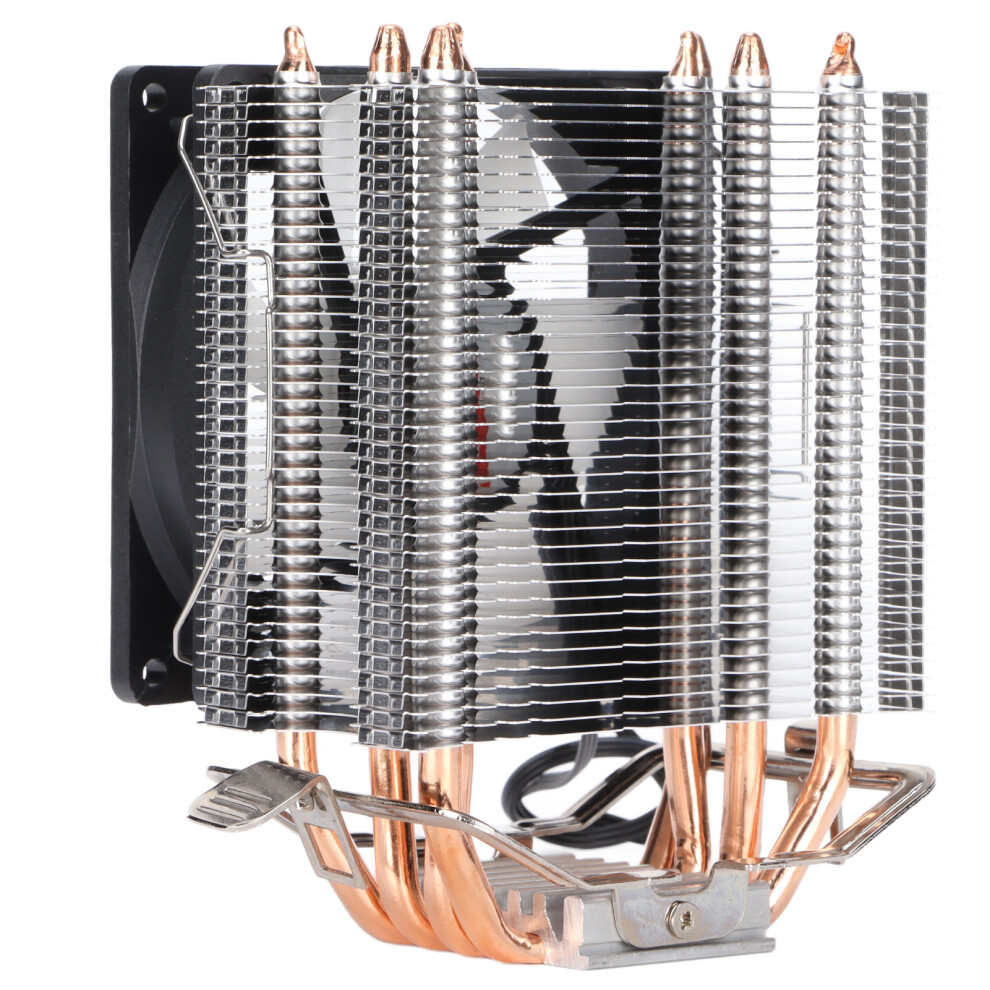 Rgb 90Mm Cpu Cooling Fan 3Pin 4 Heatpipes Quiet 20Db 3141333106179
