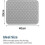 (Black)Dish Mats For Kitchen Counter Resistant Mat Kitchen Gadgets 2